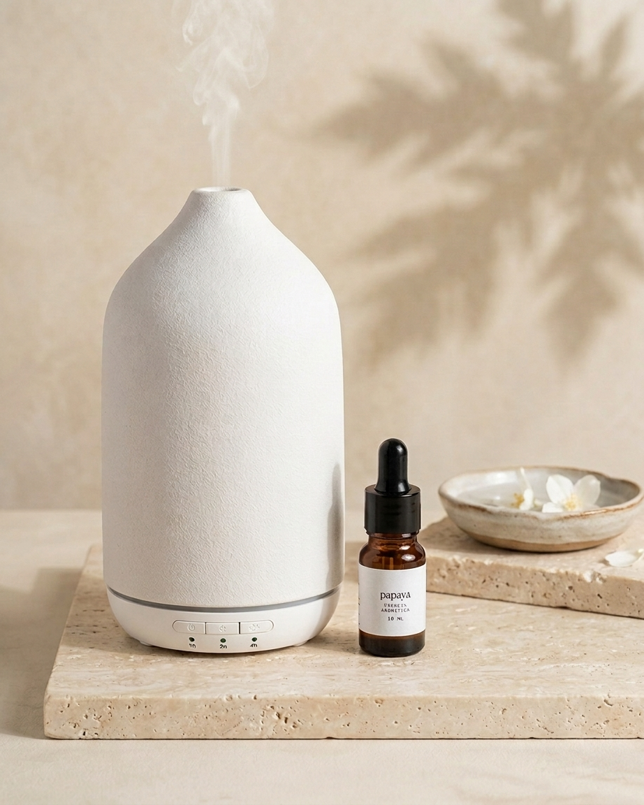 Difusor Eléctrico Ceramic White